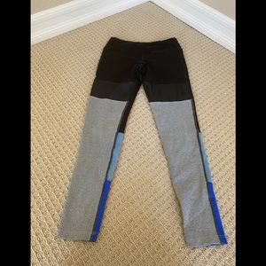 SPLITS 59 MULTI COLOR BLUE, BLACK AND GREY LEGGING